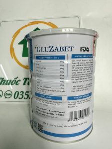 Sữa Gluzabet 800g hỗ trợ tiểu đường