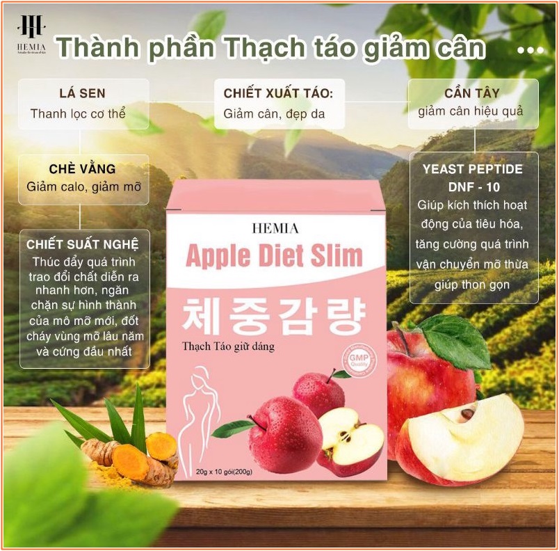 thạch táo hemia