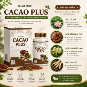 Thảo mộc Cacao Plus mới nâng cấp (Cocoa PlusX2)