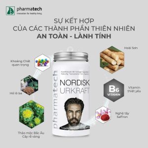 Nordisk Urkraft Tăng Cường Sức Khoẻ Sinh Lý Nam Giới