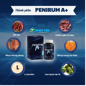 Penirum A+ Tăng Cường Sinh Lý Nam Hộp 30 Viên