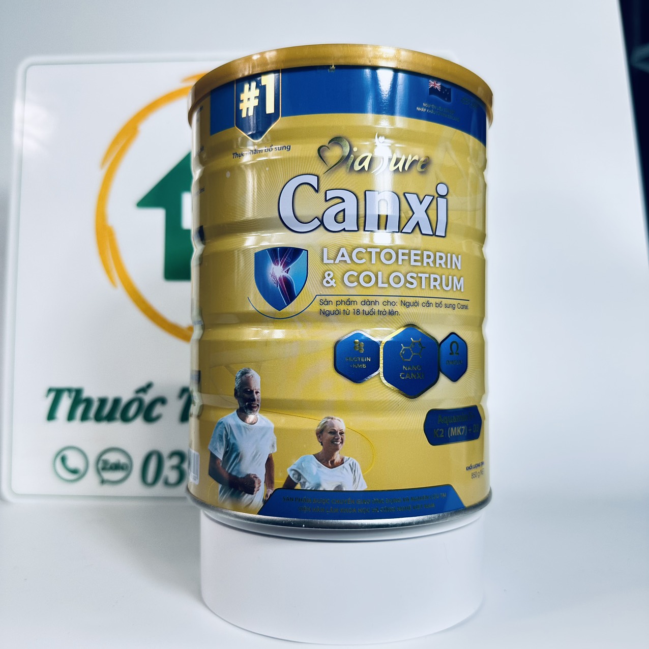 Hình ảnh hộp sữa DiaSure Canxi