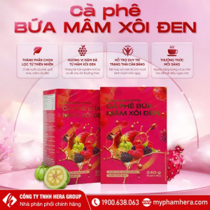 Cà Phê Mâm Xôi Đỏ Lê Gai Hộp 15 gói Giảm Cân An Toàn