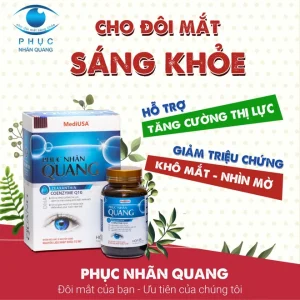 Phục Nhãn Quang Giúp Bổ Mắt Bổ Mắt