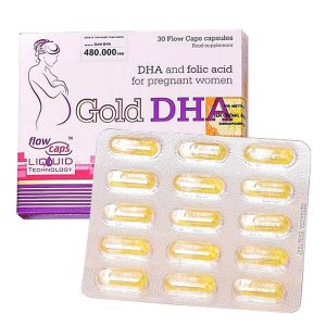 Gold DHA, giúp bổ sung DHA và acid folic cho phụ nữ có thai và đang cho con bú