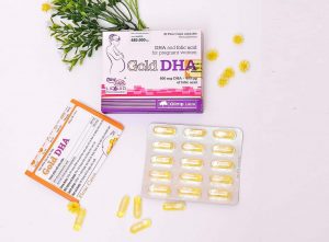 Gold DHA, giúp bổ sung DHA và acid folic cho phụ nữ có thai và đang cho con bú