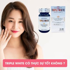 Viên uống Triple White Trắng Da
