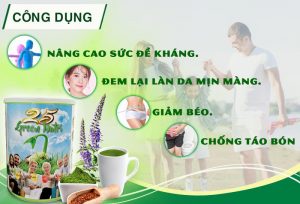 Công Dụng 25 Green Nutri