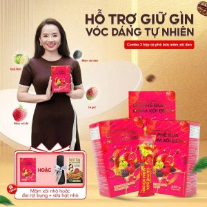 Cà Phê Bứa Mâm Xôi Đen Hỗ Trợ Giảm Cân
