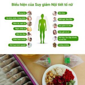 Trà sâm tố nữ kỷ tử OCHA 7 vị giúp giảm nám