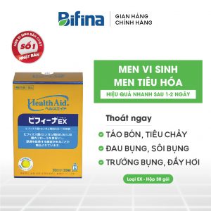 Men Vi Sinh Bifina EX Hộp 60 GÓI
