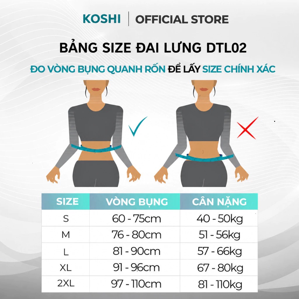 Đai Lưng Cột Sống KOSHI